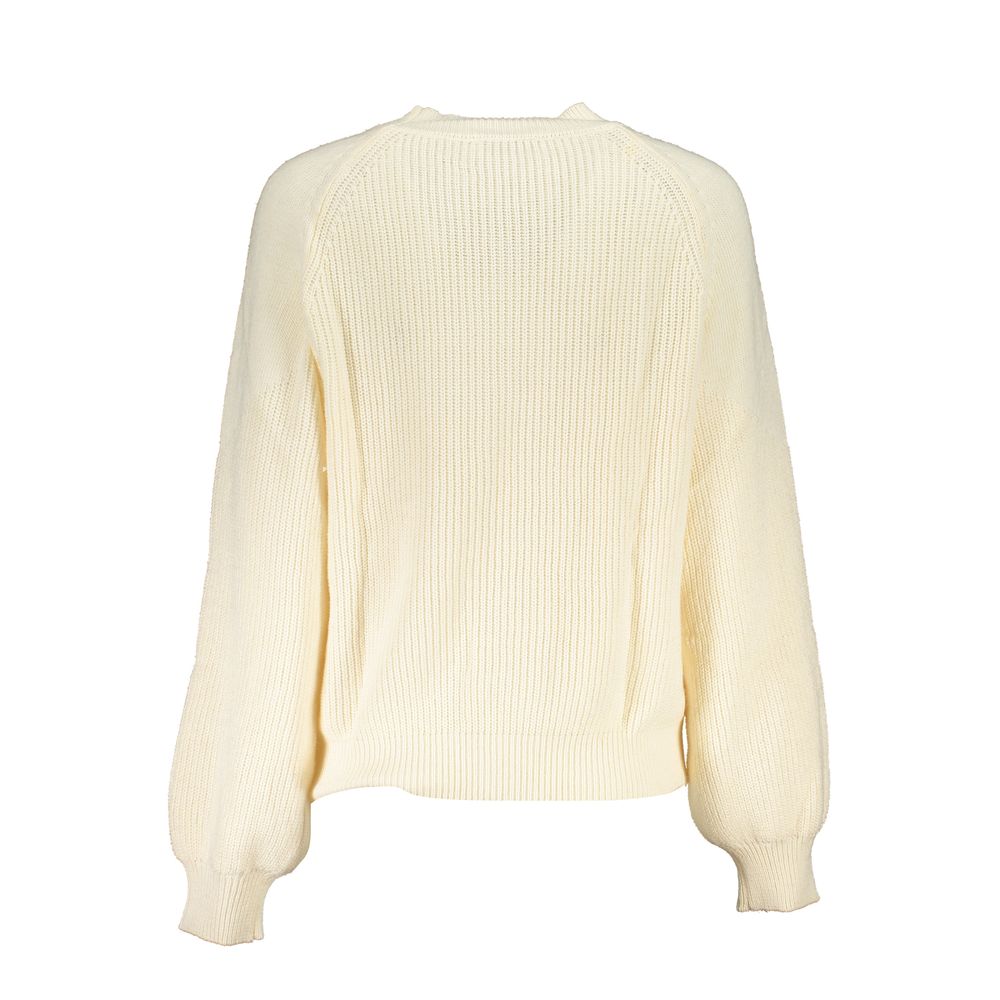 Pull Desigual femme col roulé en polyester blanc – DE-24905
