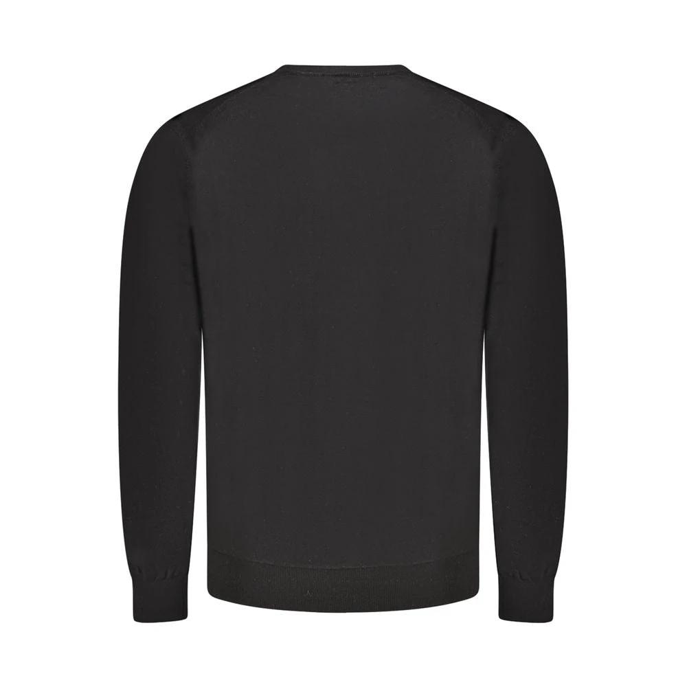 Guess Jeans Black Wool Mens Sweater by Guess Jeans
