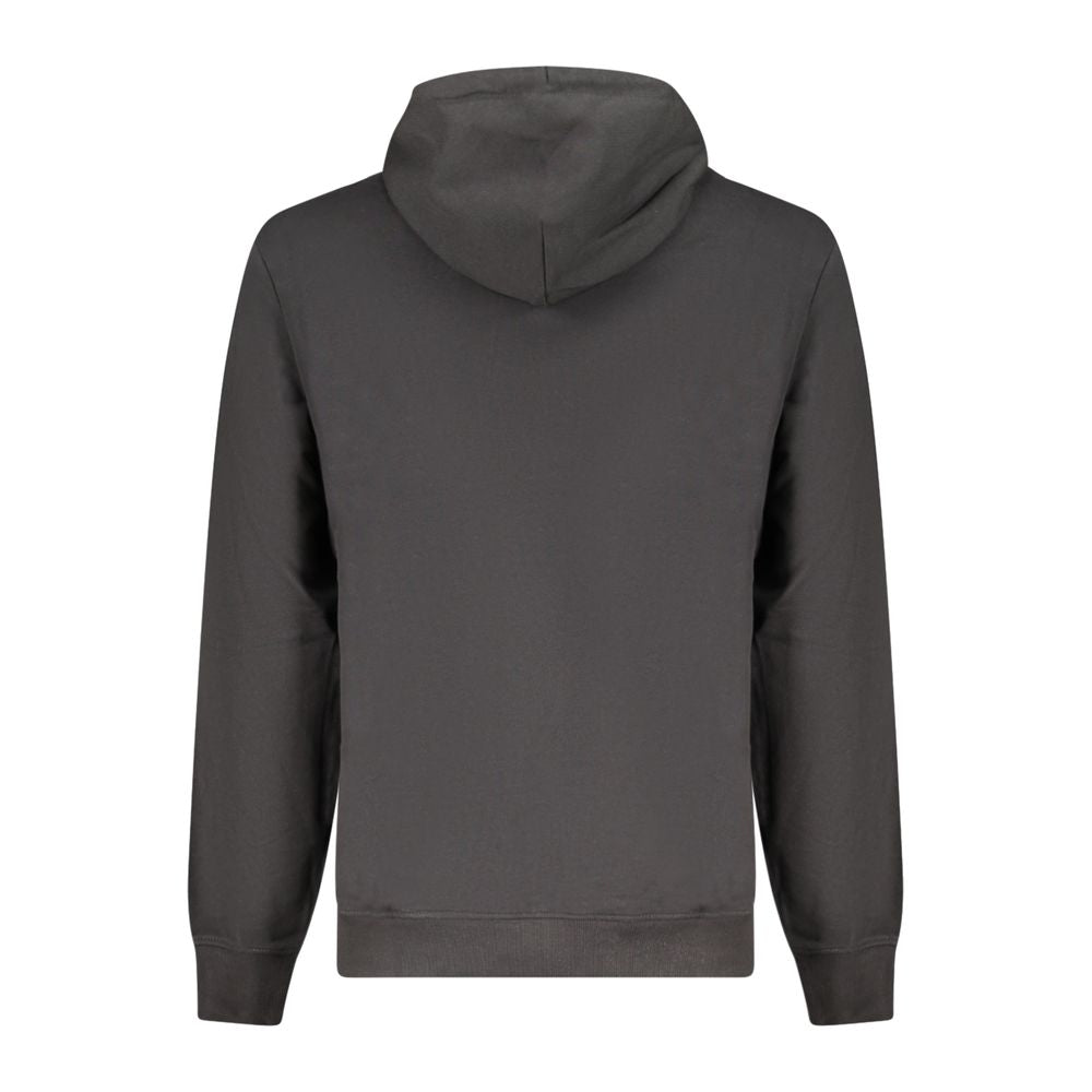 Sweat à capuche Tommy Hilfiger homme en coton noir – TO-39303