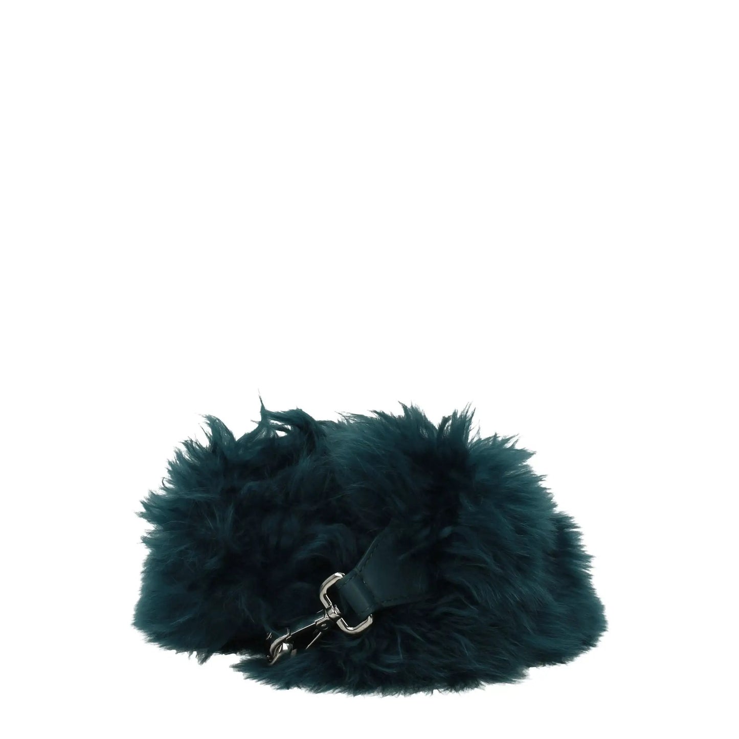 Fendi Green Leather Shoulder Bag by Fendi