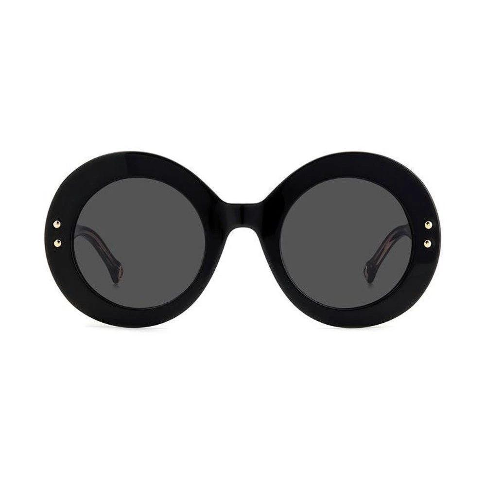 Carolina Herrera Black Acetate Sunglasses by Carolina Herrera