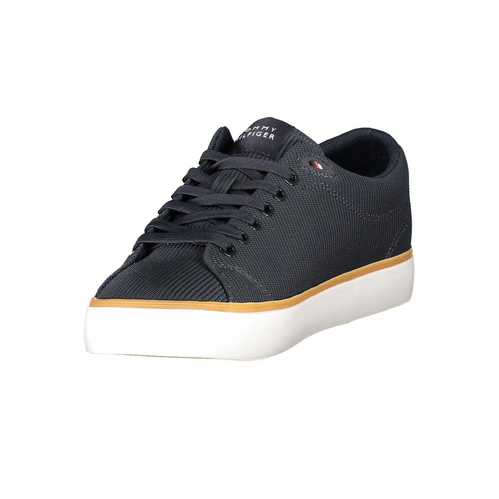 Tommy Hilfiger Blue Polyester Men Sneaker by Tommy Hilfiger