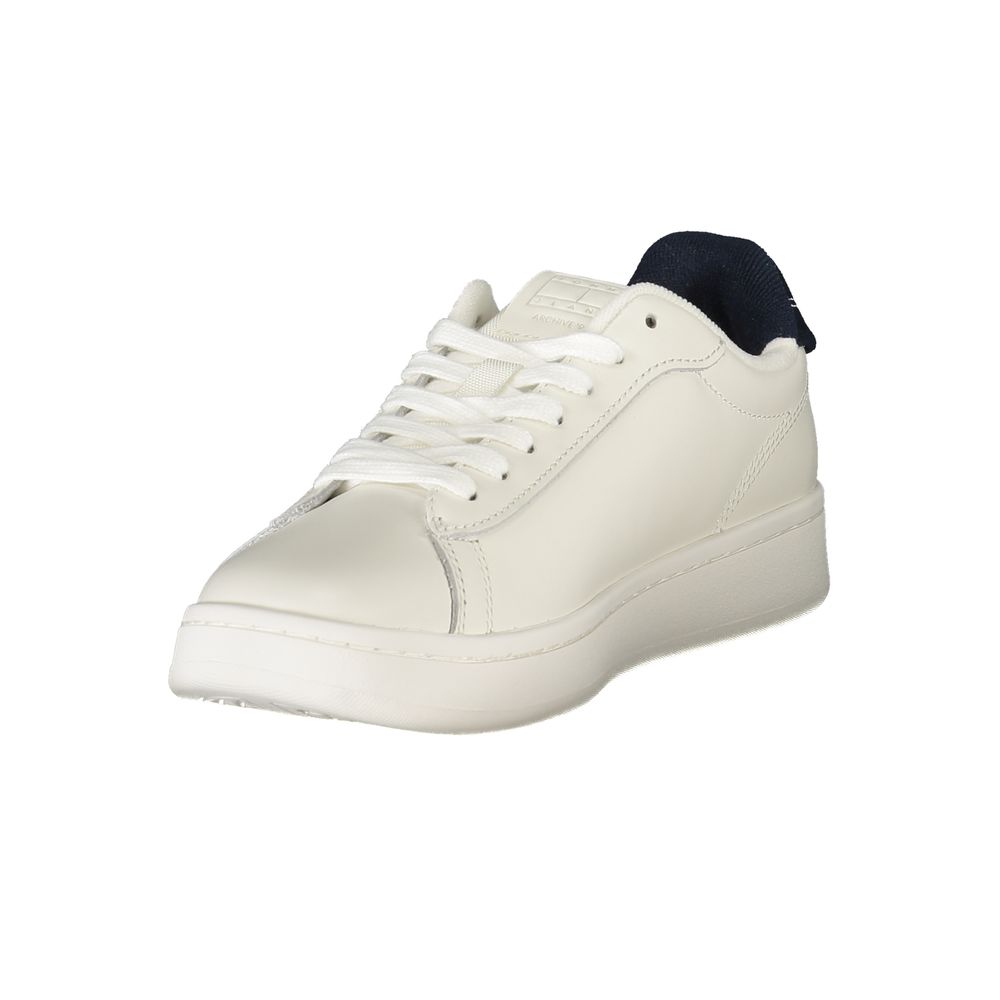 Tommy Hilfiger Bianco Polyurethane Women Sneaker by Tommy Hilfiger
