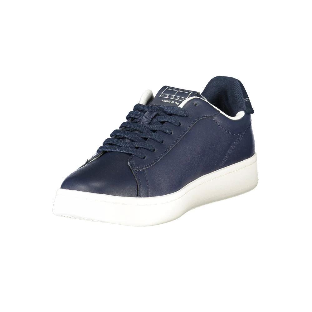 Tommy Hilfiger Blue Polyurethane Men Sneaker by Tommy Hilfiger