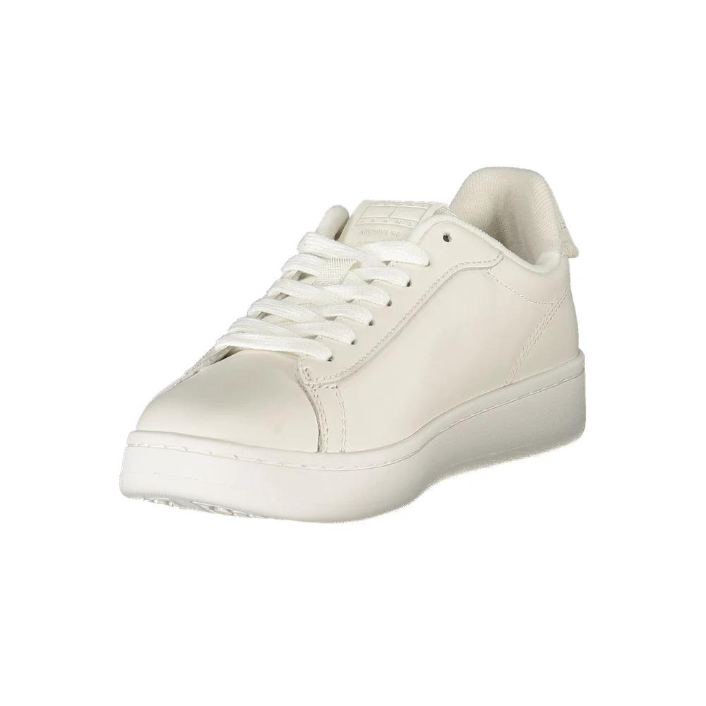 Tommy Hilfiger Bianco Polyurethane Women Sneaker by Tommy Hilfiger