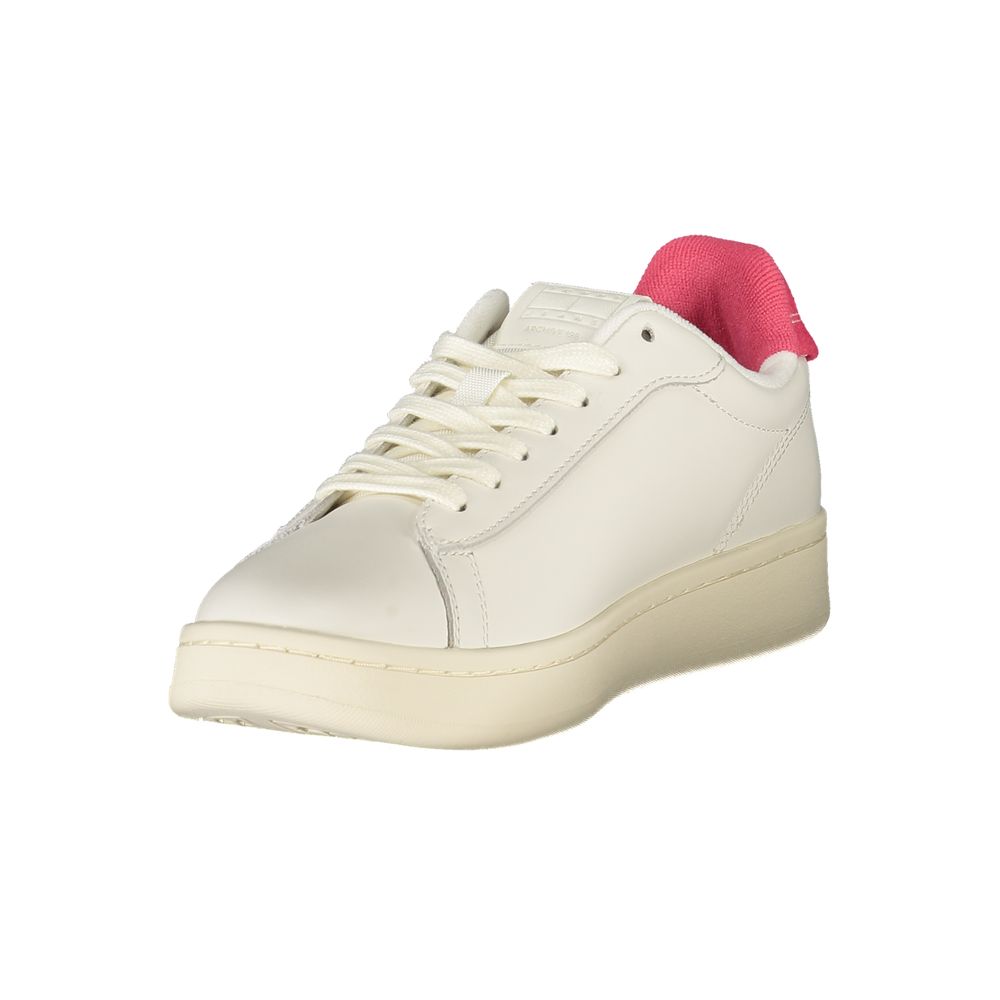 Tommy Hilfiger Bianco Polyurethane Women Sneaker by Tommy Hilfiger