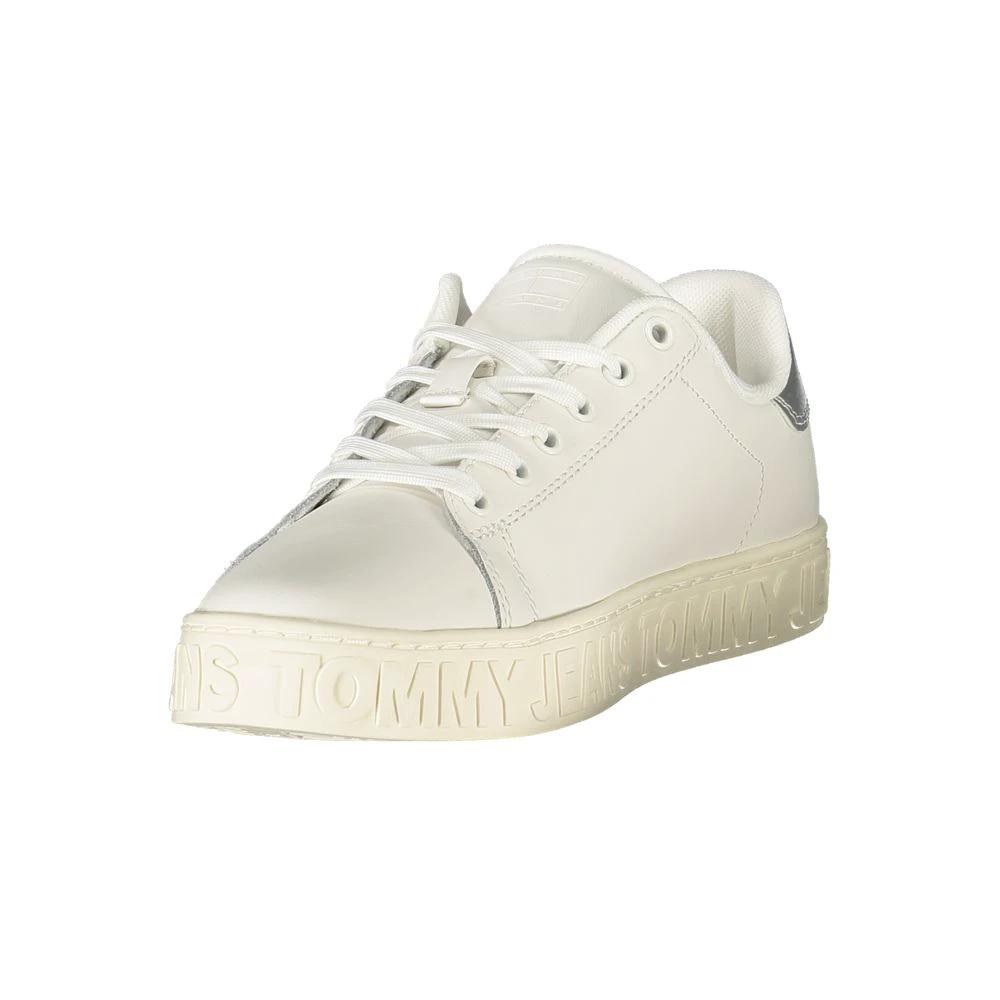 Tommy Hilfiger Bianco Polyurethane Women Sneaker by Tommy Hilfiger