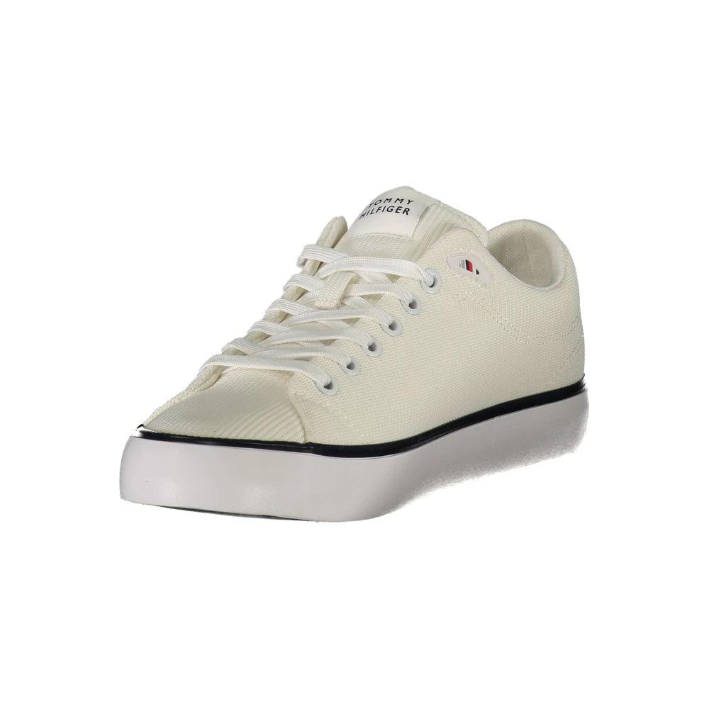 Tommy Hilfiger Bianco Polyester Men Sneaker by Tommy Hilfiger