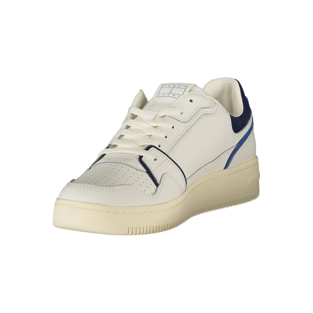 Tommy Hilfiger Bianco Polyurethane Men Sneaker by Tommy Hilfiger