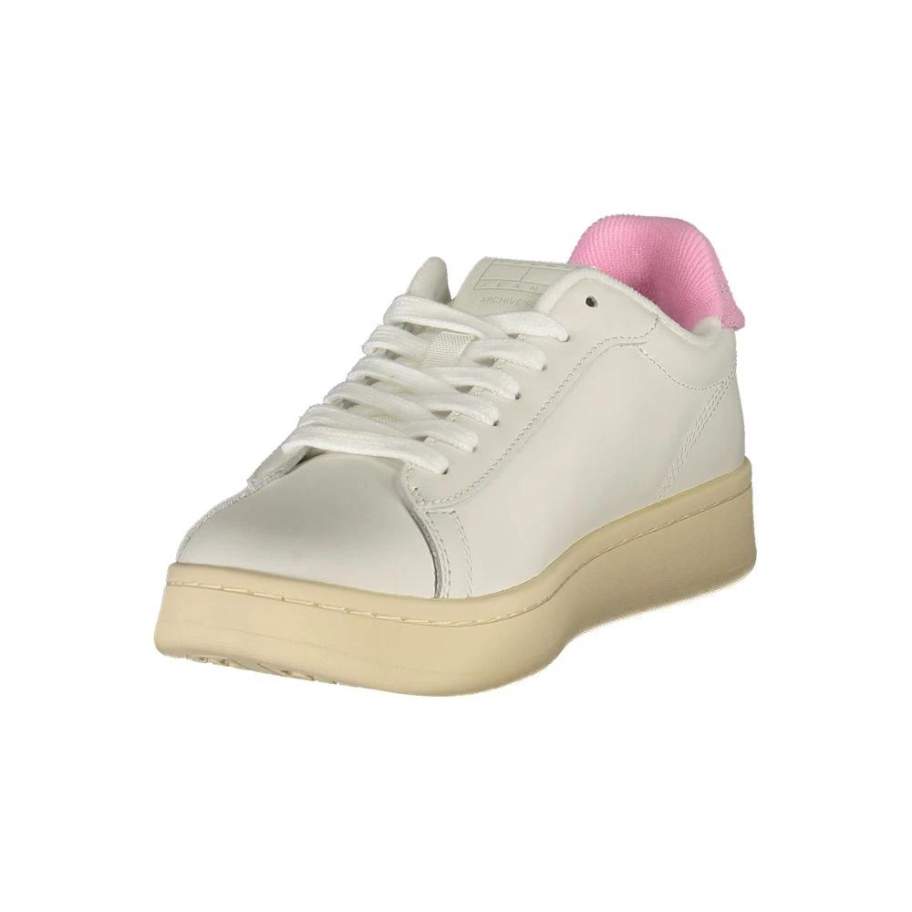 Tommy Hilfiger Bianco Polyurethane Women Sneaker by Tommy Hilfiger