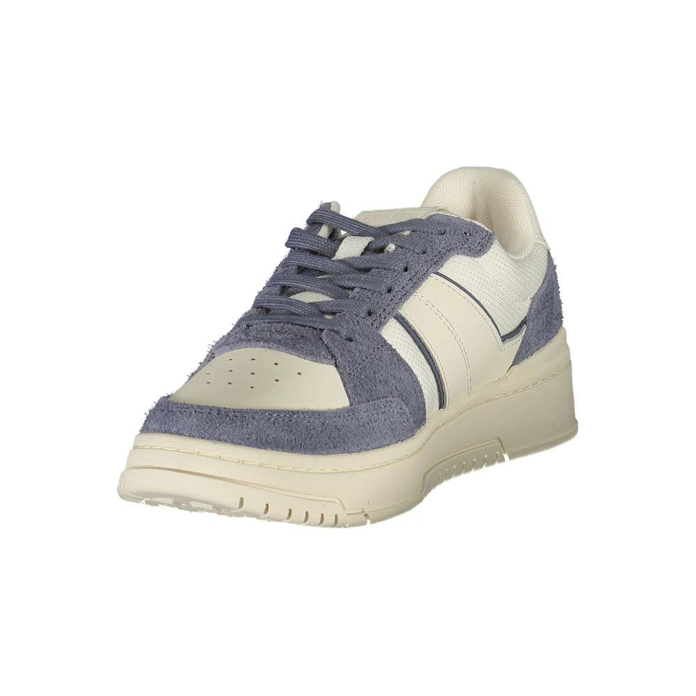 Tommy Hilfiger White Leather Men Sneaker by Tommy Hilfiger