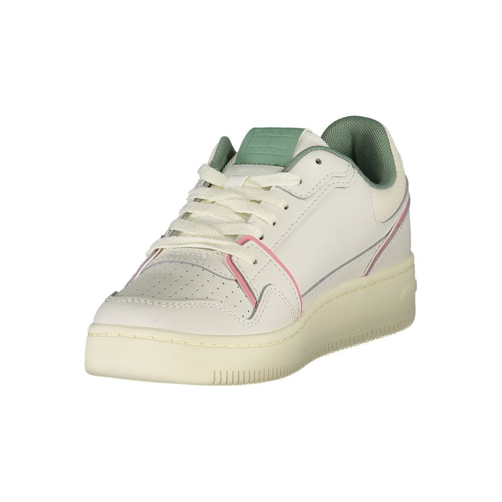 Tommy Hilfiger Bianco Poliuretano Donna Sneaker by Tommy Hilfiger