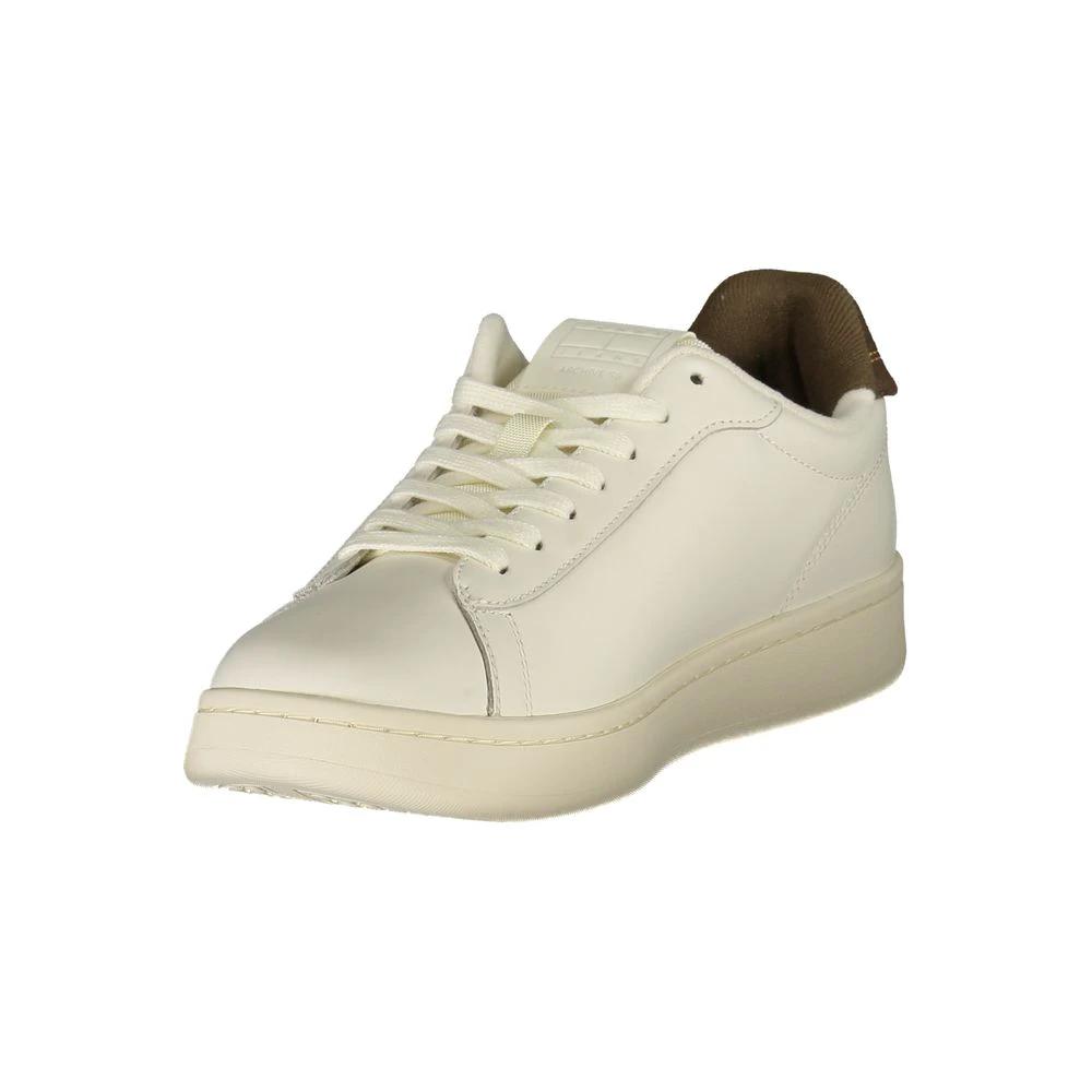 Tommy Hilfiger Bianco Polyurethane Men Sneaker by Tommy Hilfiger