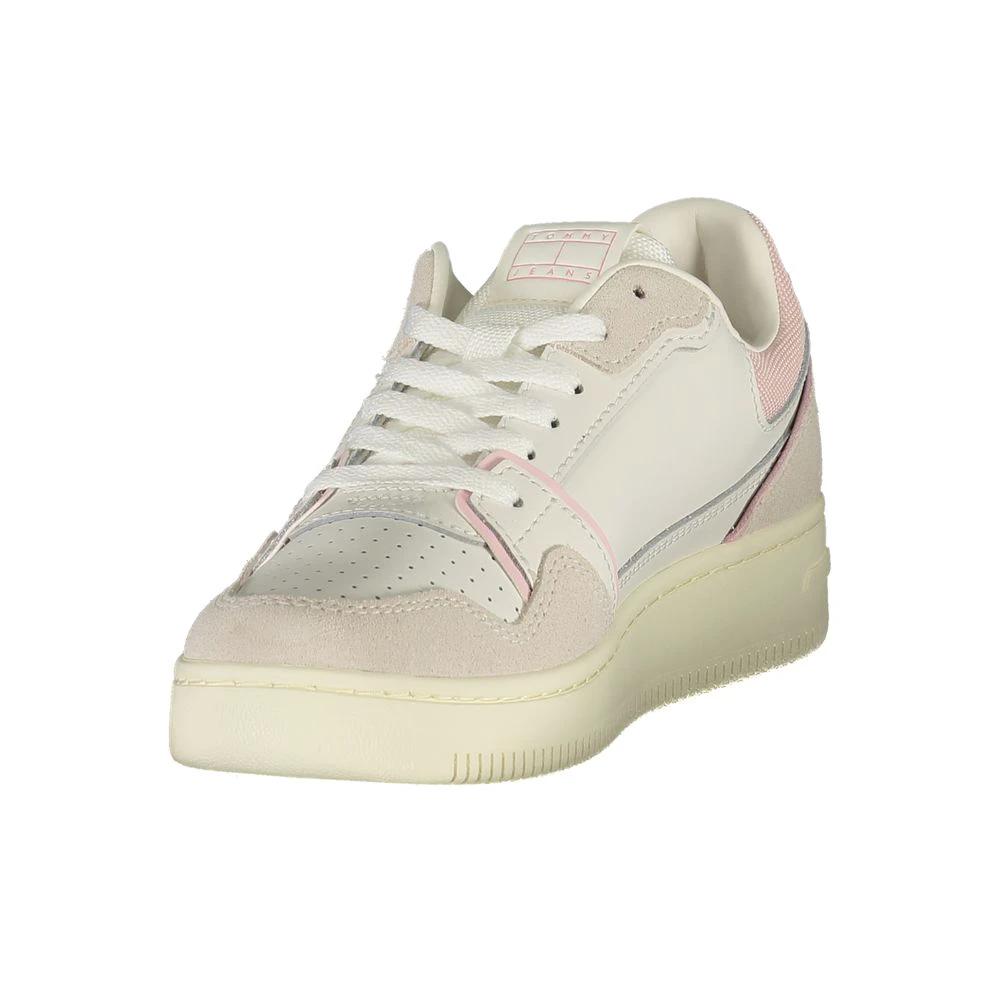 Tommy Hilfiger White Polyurethane Women Sneaker by Tommy Hilfiger