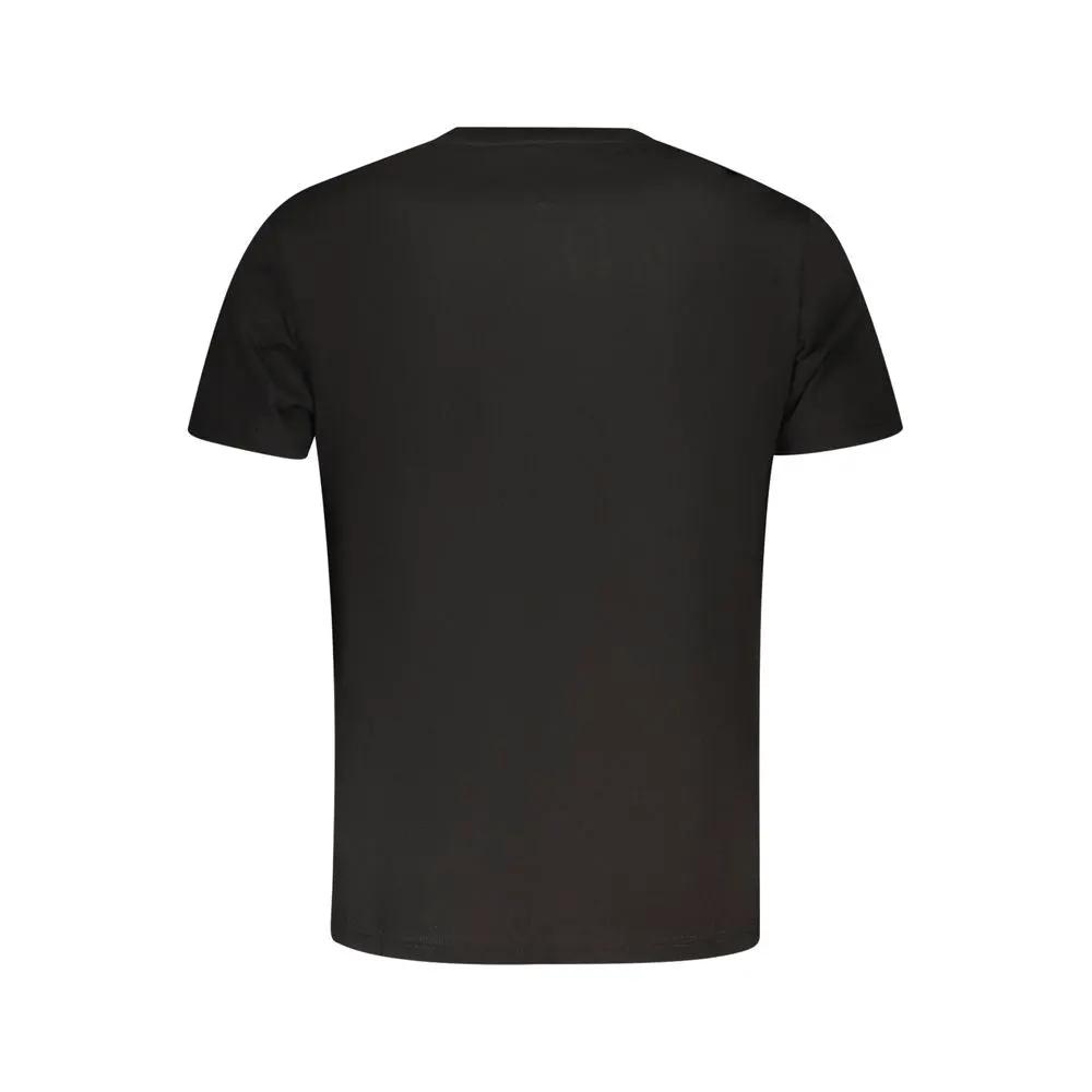 Tommy Hilfiger Black Cotton Men's T-Shirt by Tommy Hilfiger