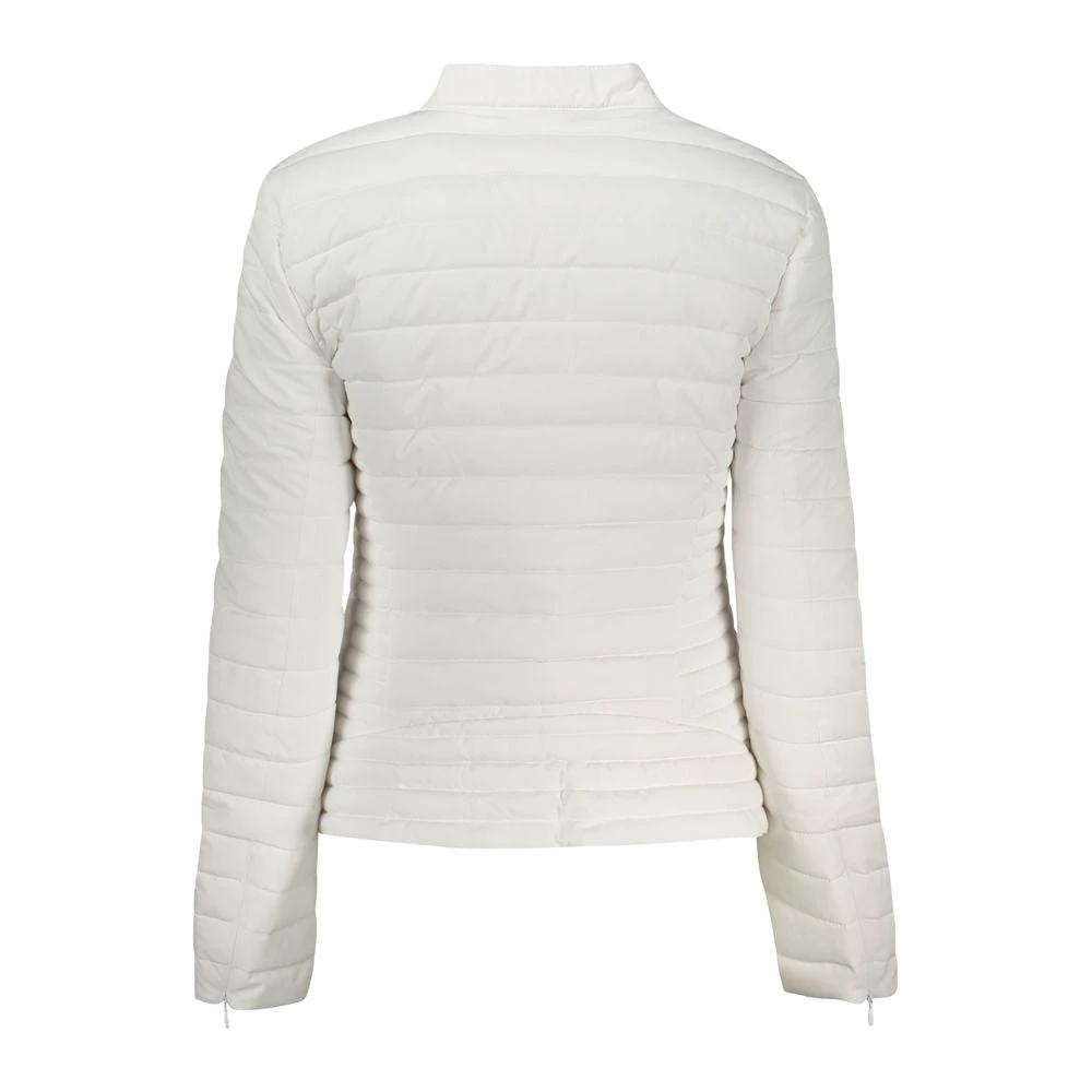 Guess Jeans Bianco Poliuretano Women Jacket by Guess Jeans