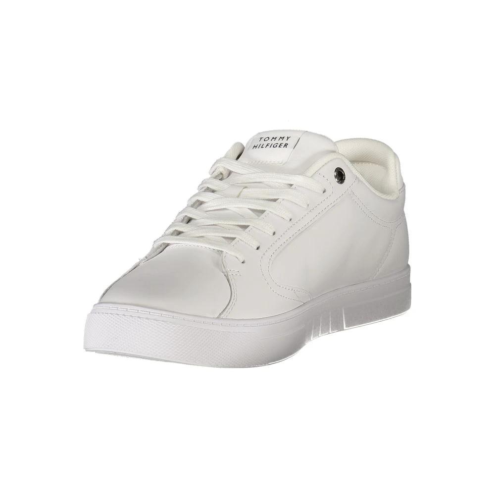 Tommy Hilfiger Bianco Leather Men Sneaker by Tommy Hilfiger
