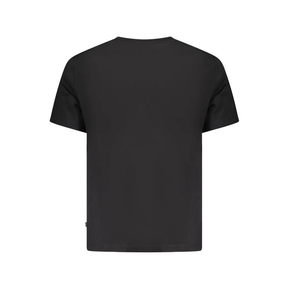 Guess Jeans Black Cotton Men T-Shirt by Guess Jeans