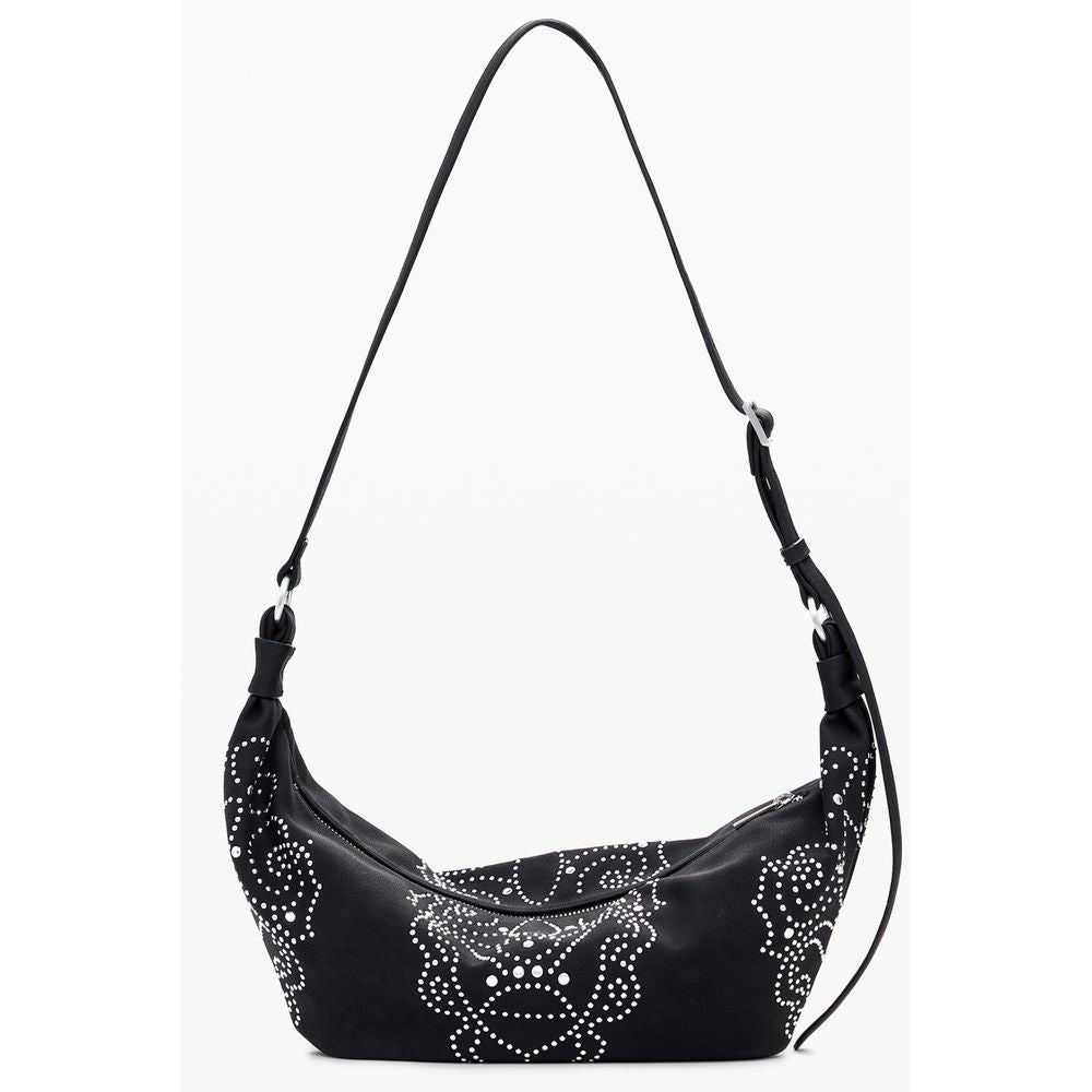 Sac à main Desigual femme Munster Poker Face en polyuréthane noir – DE-39844