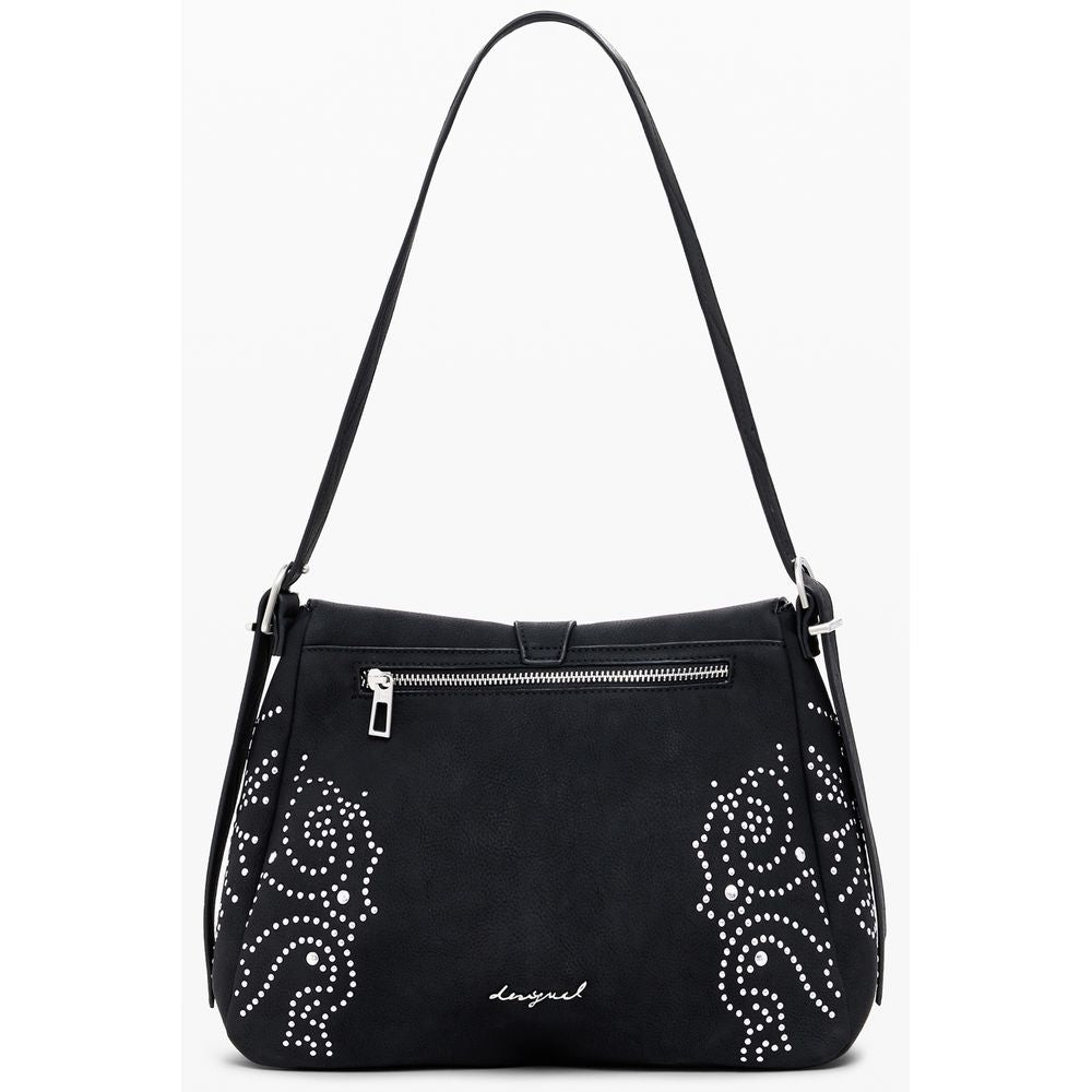 Sac à main Desigual femme en polyuréthane noir – DE-39875