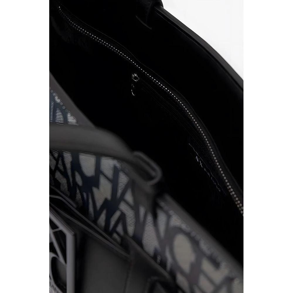 Armani Exchange Black Polyethylene Handbag by Armani Exchange