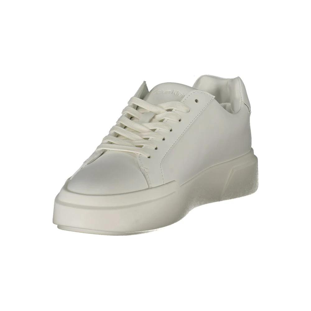 Calvin Klein Bianco Polyurethane Women Sneaker by Calvin Klein