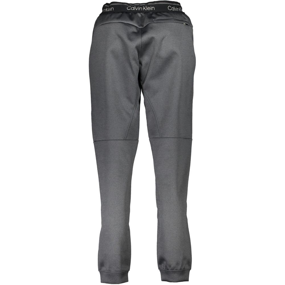 Pantalon de survêtement Calvin Klein femme en polyester noir – CA-25234