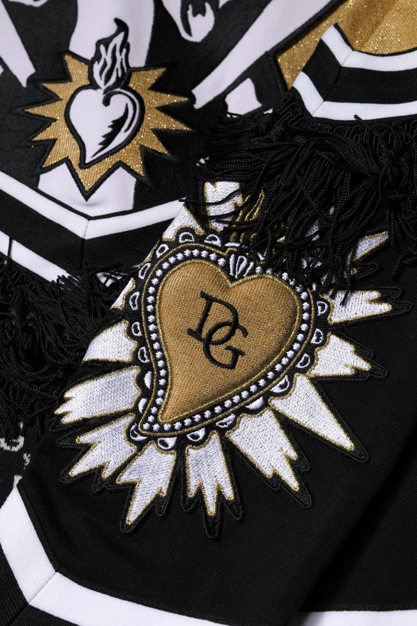 Dolce & Gabbana Multicolor Tradizione E Devotion Sweatshirt Sweater by Dolce & Gabbana