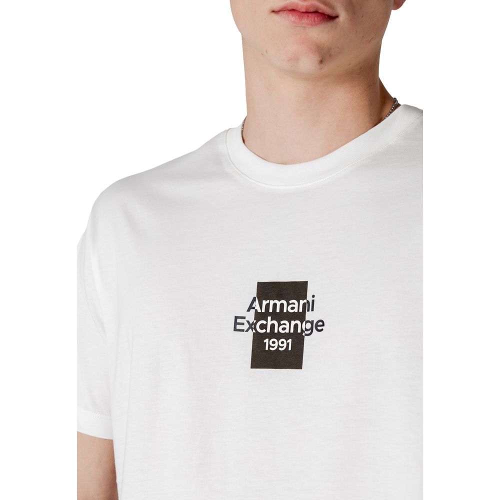 Armani Exchange White Cotton Sportswear by Armani Exchange