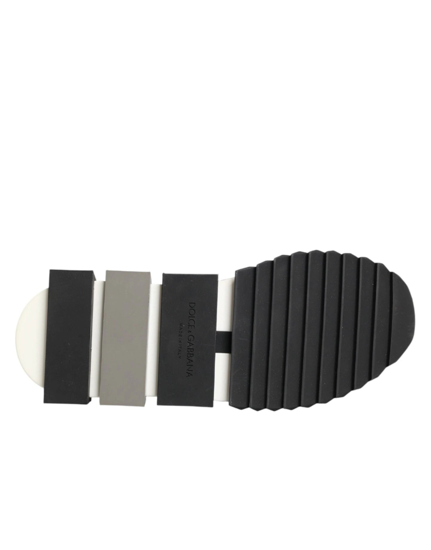 Dolce & Gabbana Black Silver Slip On Sorrento Sneakers Shoes by Dolce & Gabbana