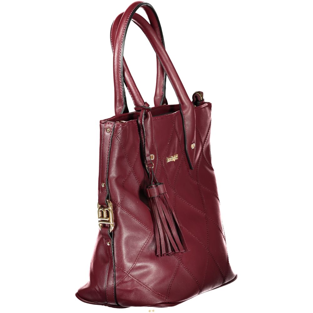 Sac à main Laura Biagiotti femme Jalene en PVC rouge – LA-40774