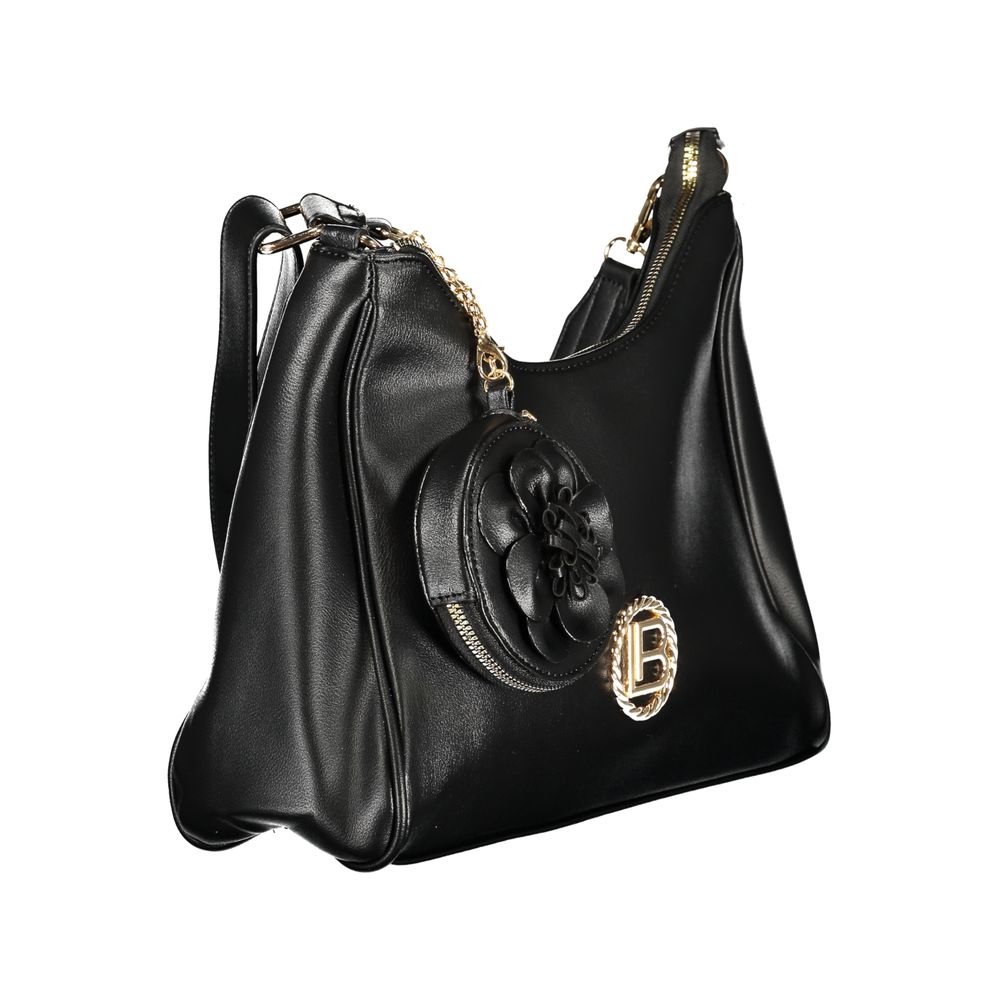 Sac à main Laura Biagiotti femme Dausette en PVC noir – LA-40777