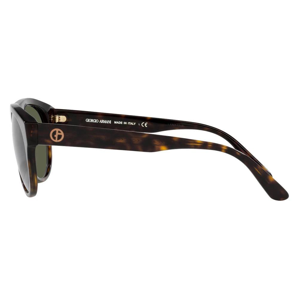 Giorgio Armani Brown Acetate Sunglasses by Giorgio Armani