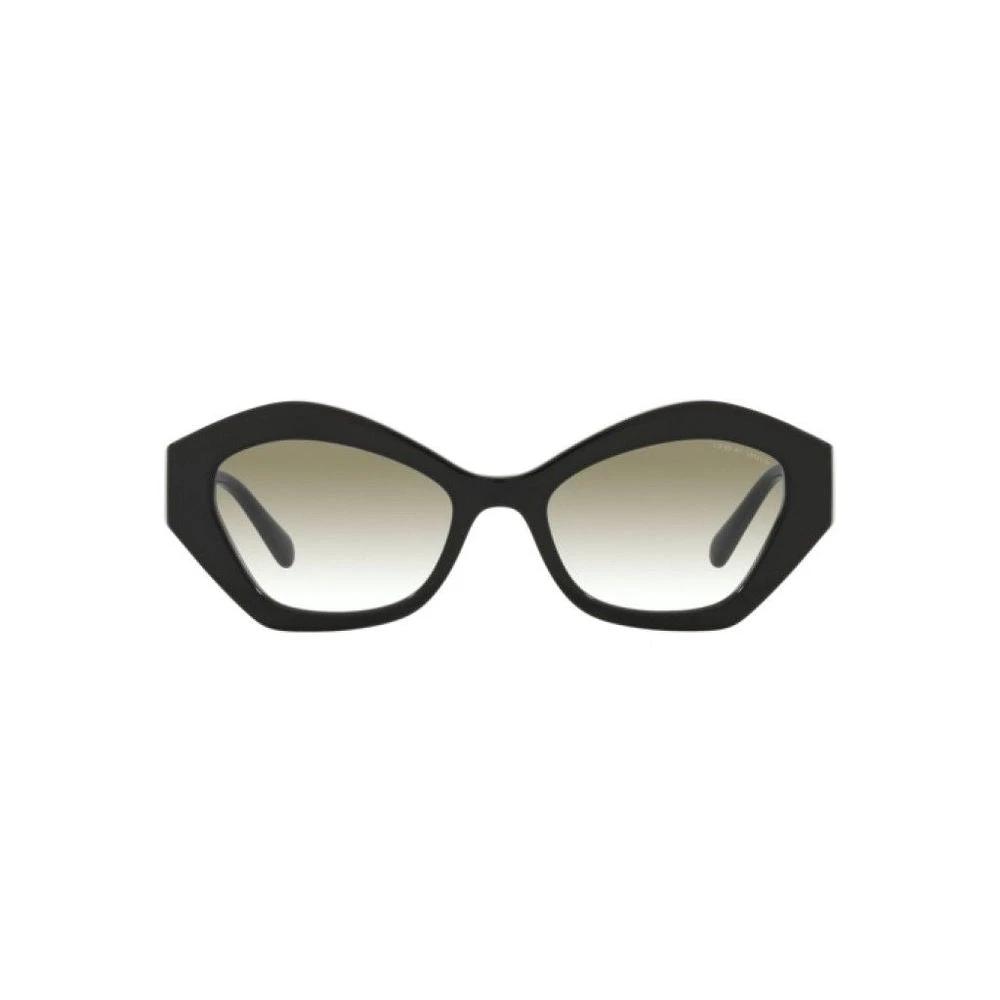 Giorgio Armani Black Acetate Sunglasses by Giorgio Armani