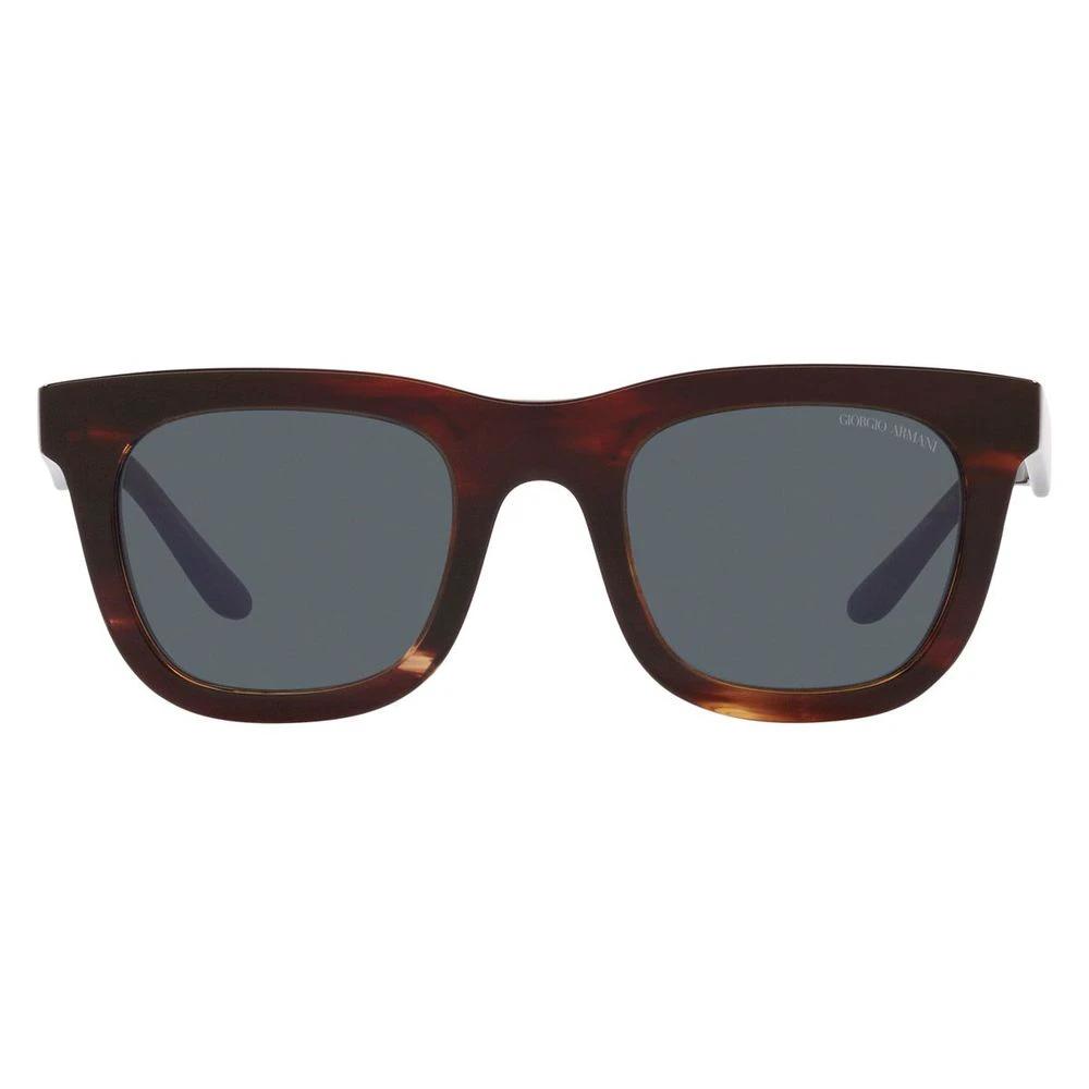 Giorgio Armani Brown Acetate Sunglasses by Giorgio Armani