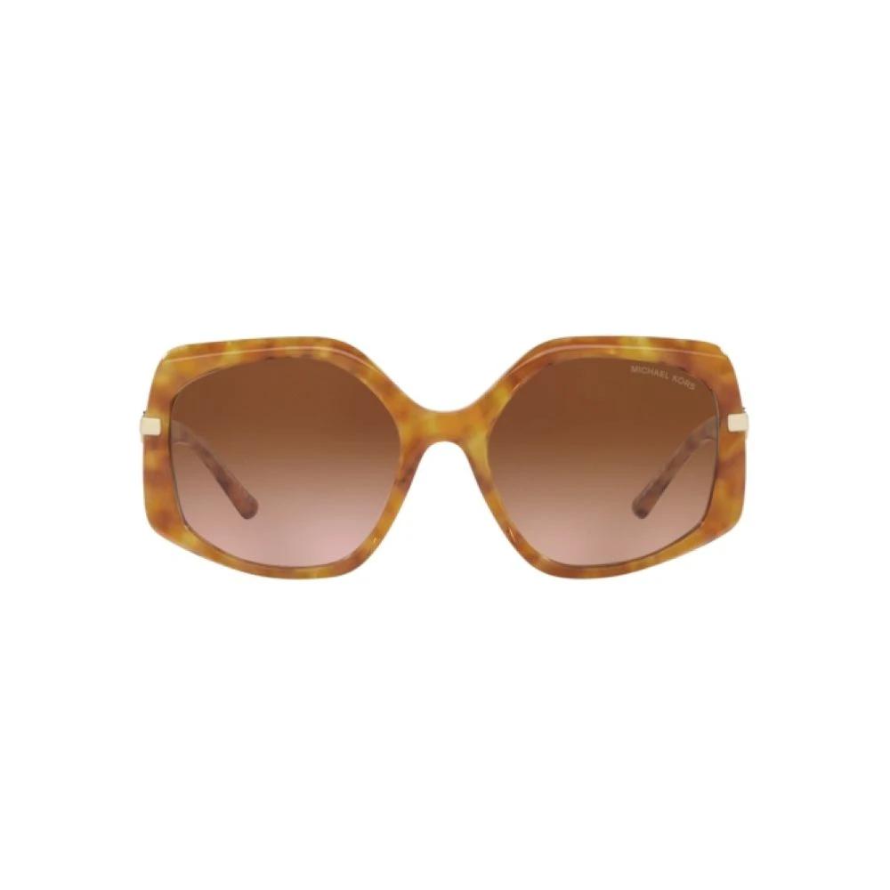 Michael Kors Brown Acetate Sunglasses by Michael Kors