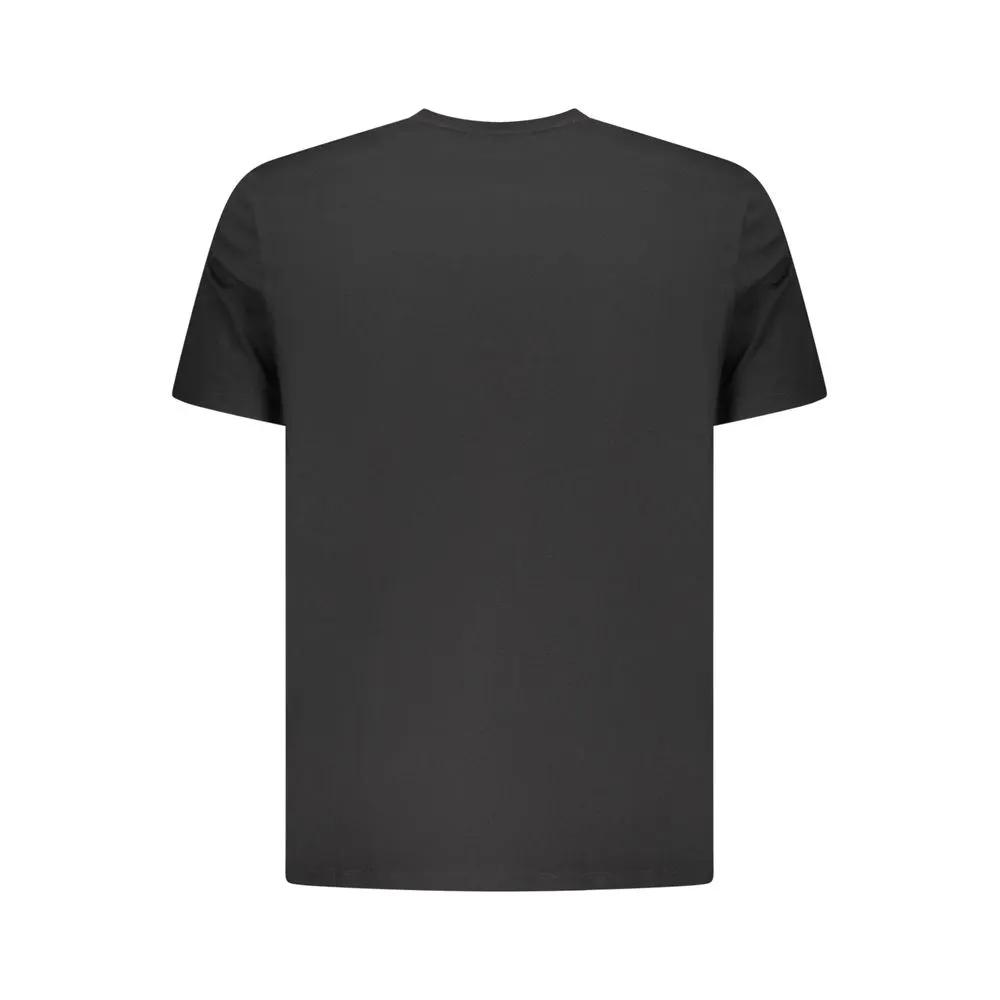 Calvin Klein Black Cotton Men T-Shirt by Calvin Klein