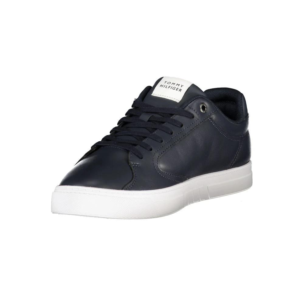 Tommy Hilfiger Blue Polyester Men Sneaker by Tommy Hilfiger