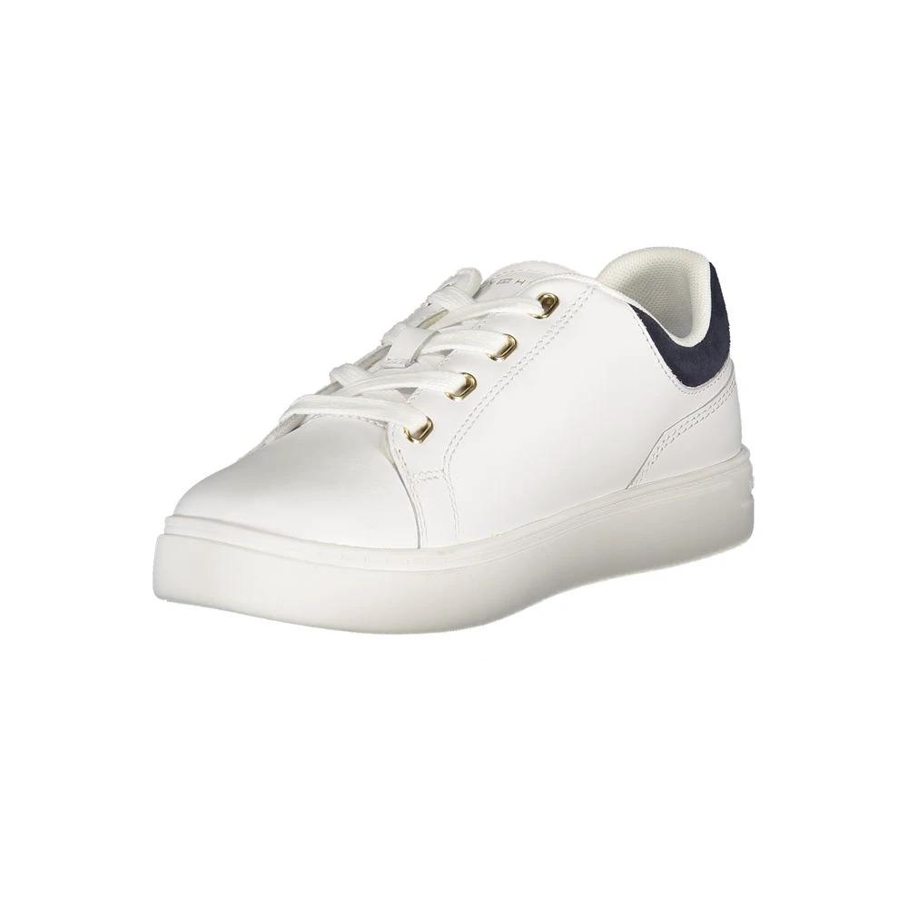 Tommy Hilfiger Bianco Polyurethane Women Sneaker by Tommy Hilfiger