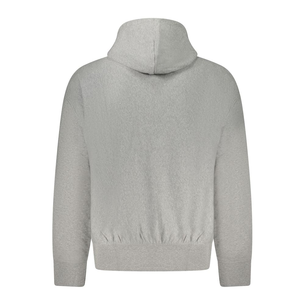Sweat à capuche Calvin Klein homme en coton gris – CA-41212