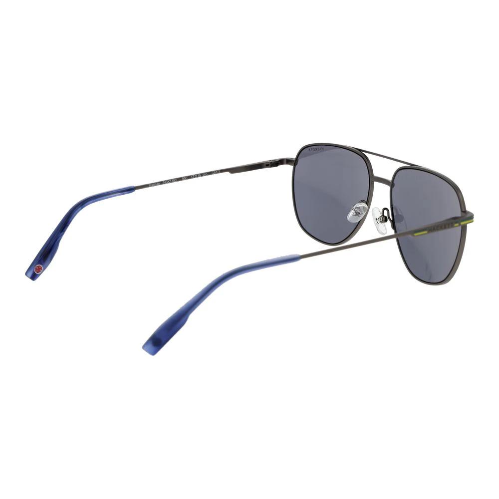 Hackett Gray Metal Sunglasses by Hackett