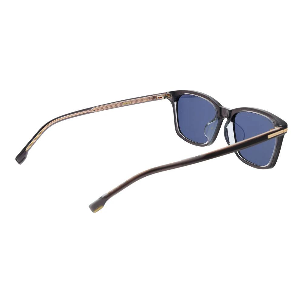 Hugo Boss Gray Acetate Sunglasses by Hugo Boss