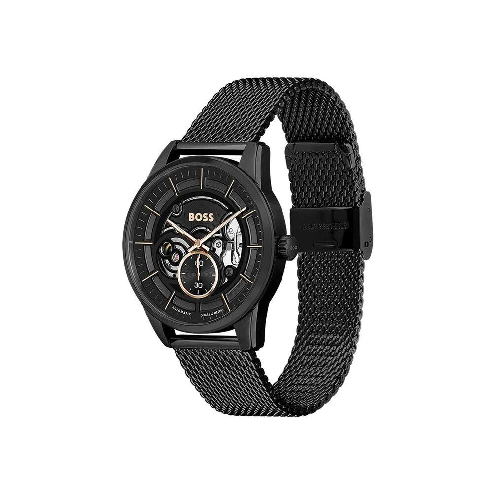 Hugo Boss Black Stainless Steel Dress Watch by Hugo Boss