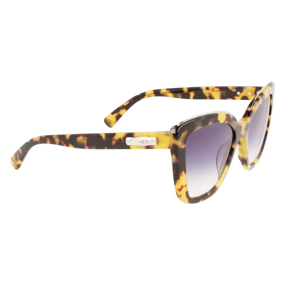 Longchamp Brown Acetate Sunglasses by Longchamp