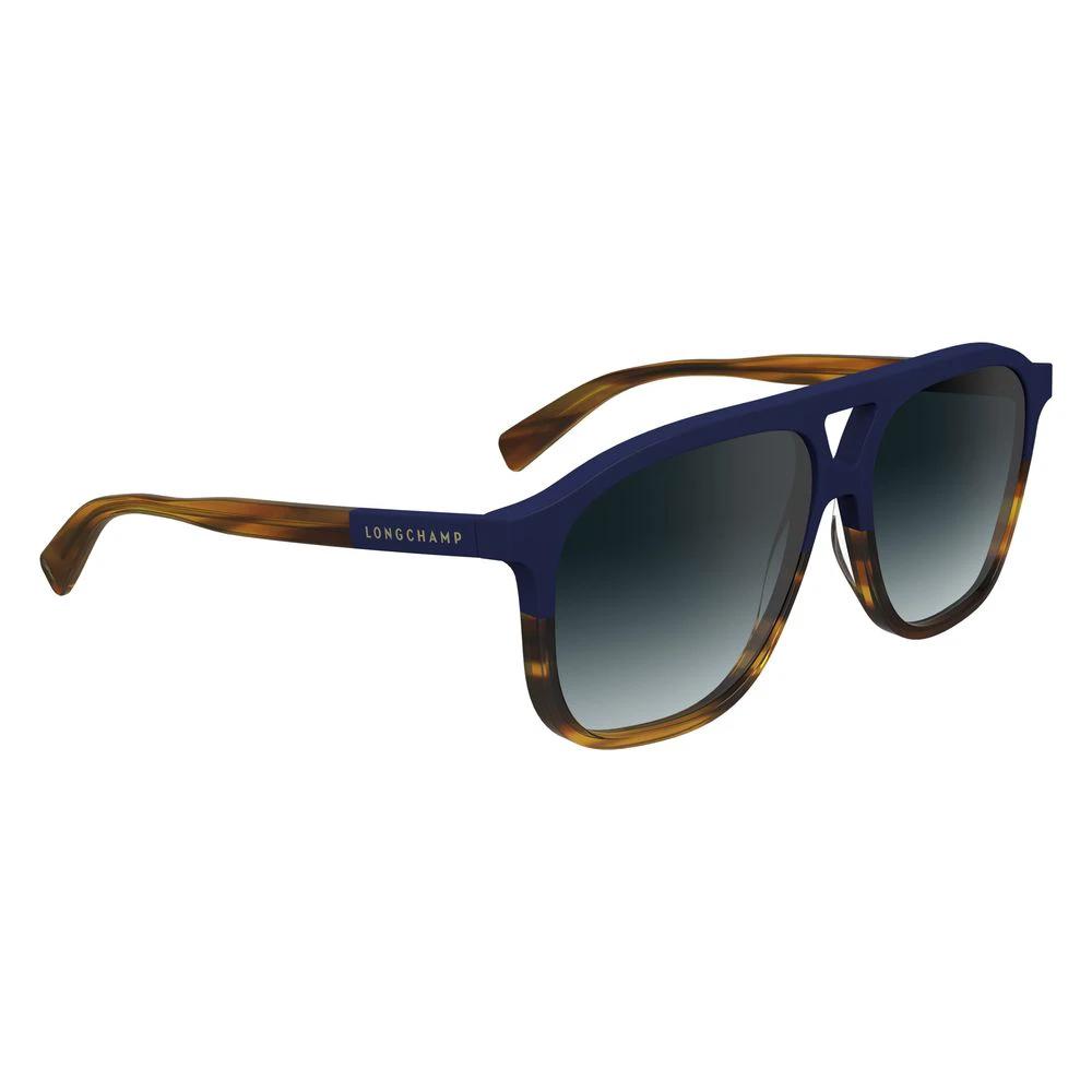 Longchamp Blue Acetate Sunglasses by Longchamp