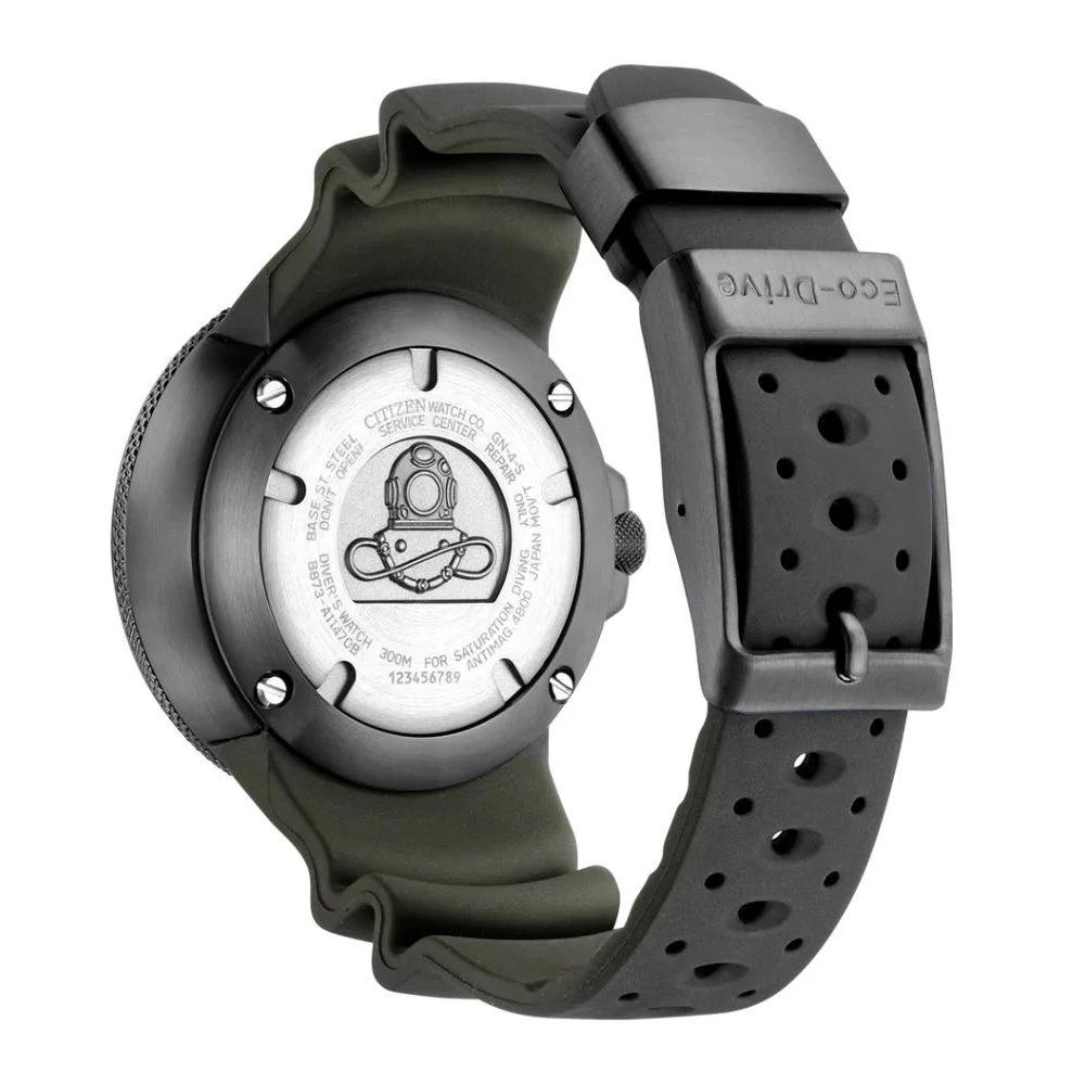 Citizen Black Rubber Sport Watch by Citizen