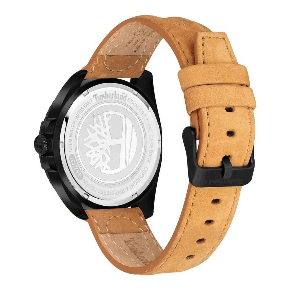Timberland Brown Leather Dress Watch by Timberland