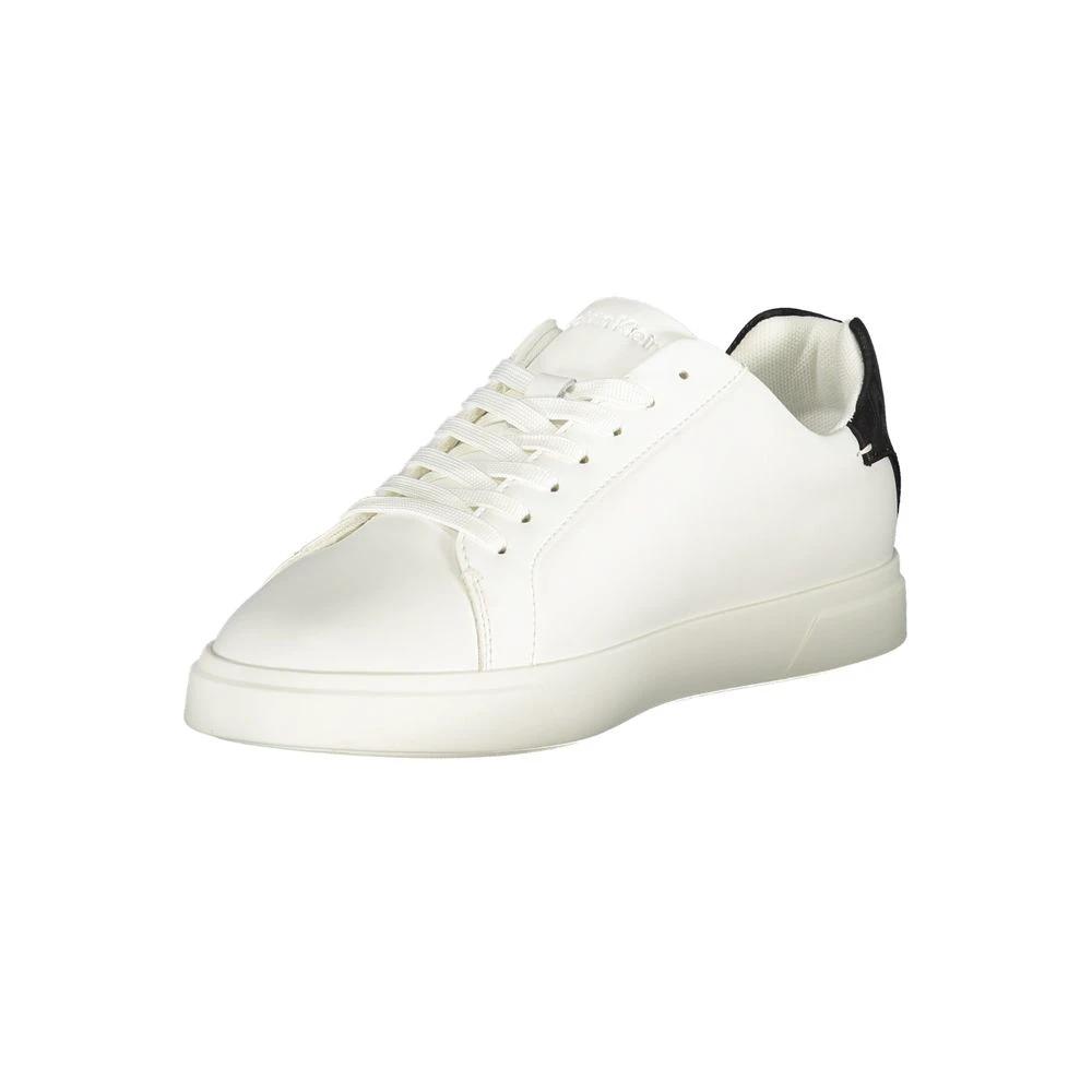 Calvin Klein Bianco Polyurethane Women Sneaker by Calvin Klein