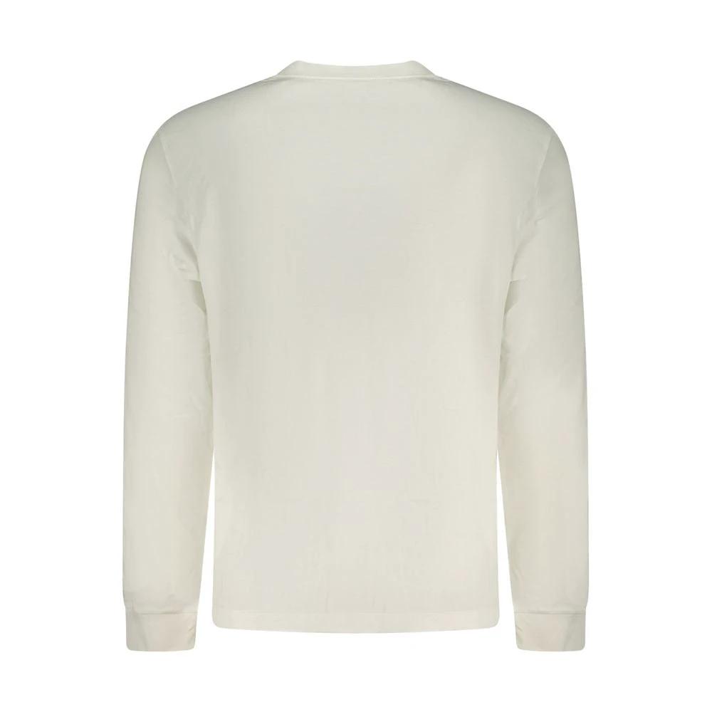 Calvin Klein White Cotton Men T-Shirt by Calvin Klein