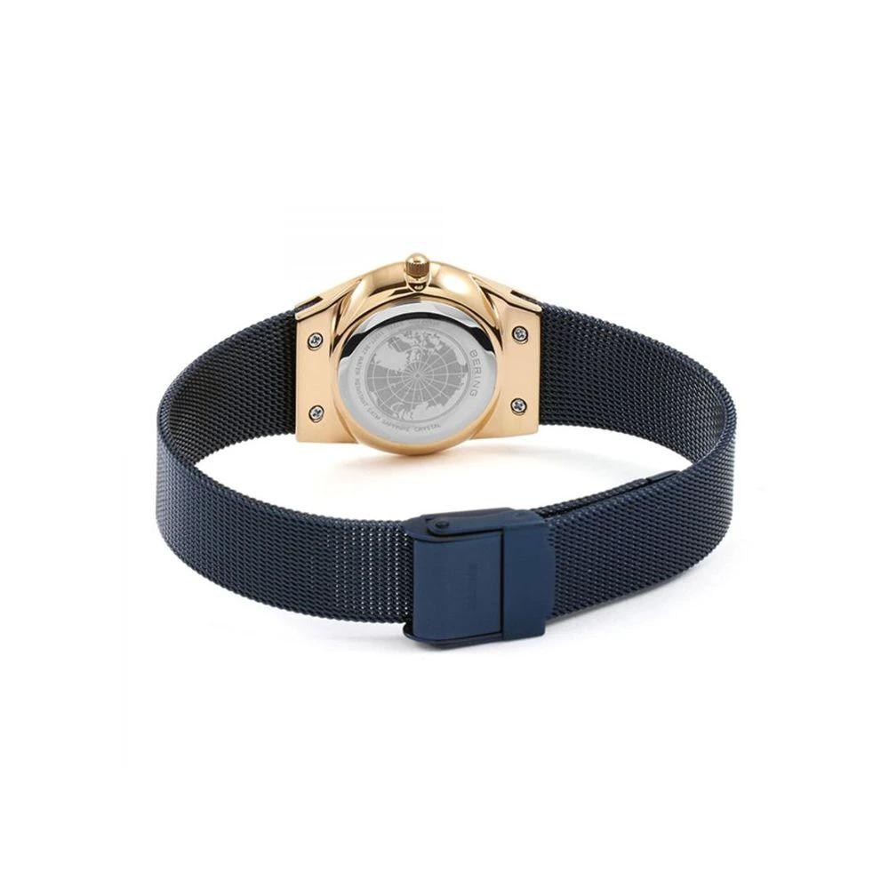 BERING Blue Stainless Steel Dress Watch by BERING